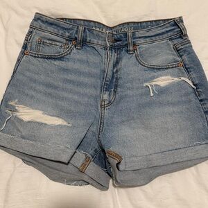 American Eagle Outfitters Light Blue Jean Shorts
